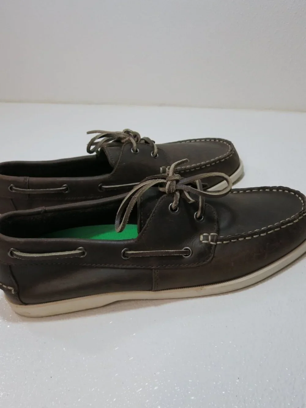 American Eagle Outfitters Men's Boat Deck Leather Comfortable Shoe Size 12